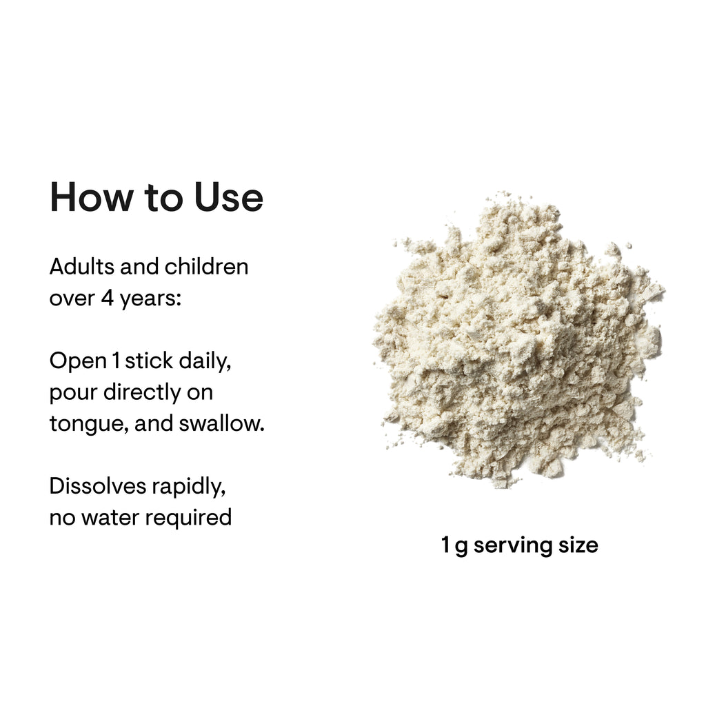 Thorne Complete Biotic powder and usage instructions