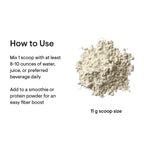 Thorne FiberMend powder and mixing instructions