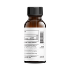 Thorne Vitamin D + K2 Liquid bottle, side label