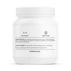 Thorne Creatine tub, side label