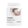 Thorne Whey Protein Isolate chocolate tub, front label